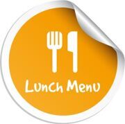 Lunch menu