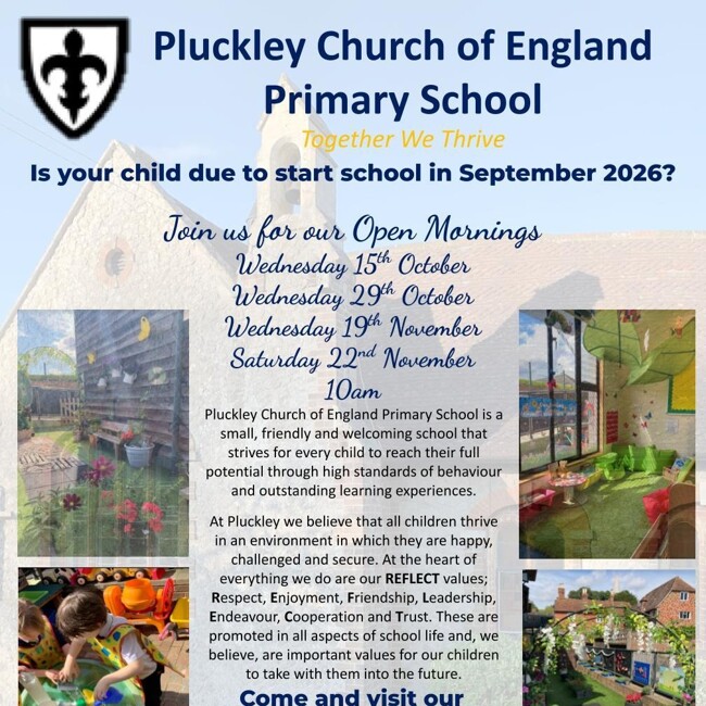 Year R Open Mornings