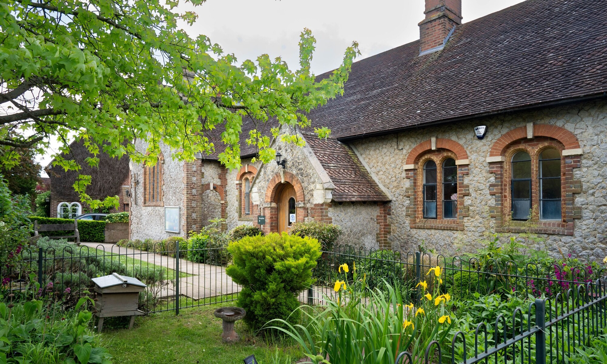 Pluckley CE Primary image of the school church